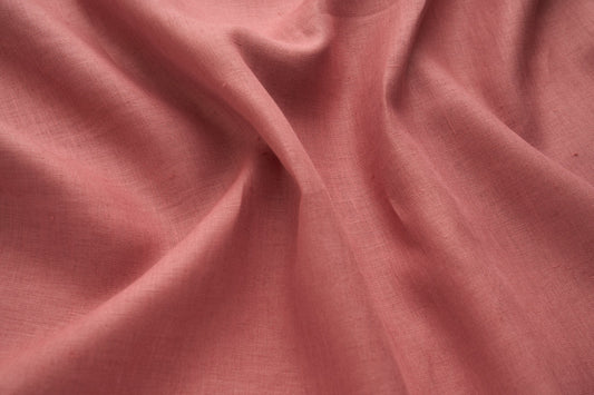 Terracotta Hemp Fabric | Organic | 170gsm | 147cm Wide | GOTS Certified-1