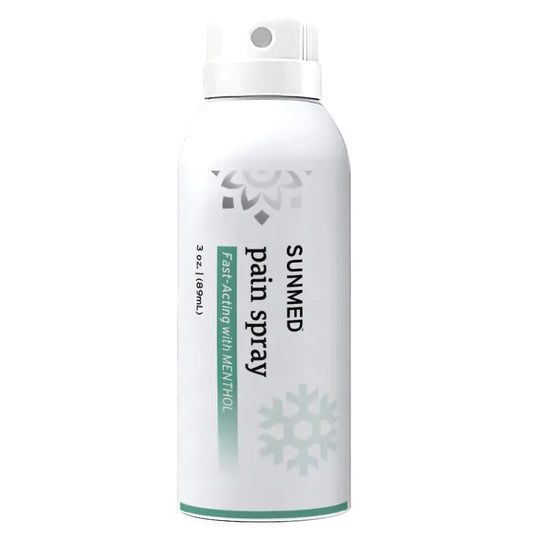SUNMED Hemp Oil Menthol Spray for Discomfort Soothing & Recovery - Fast-Absorbing Topical Formula with Cooling Effect Easy Application.