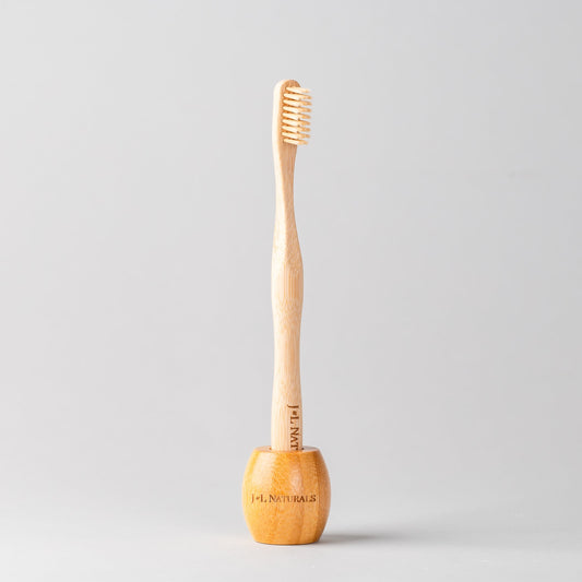 Wood Toothbrush Stand-1
