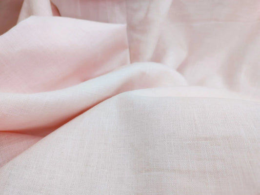 Light Pink Hemp Fabric | Organic | 155gsm | 147cm Wide | GOTS Certified-1