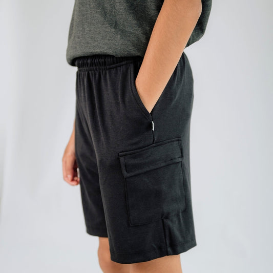 Youth Bamboo Cargo Shorts
