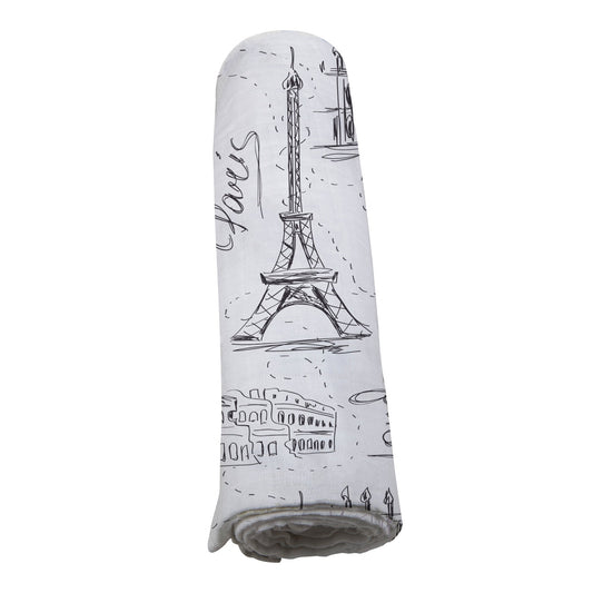 London, Paris, New York Bamboo Swaddle