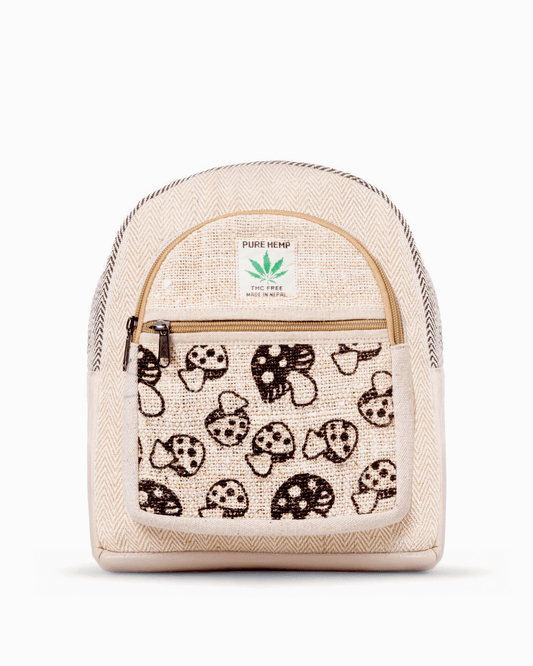 Kathmandu Collection Mini Hemp Mushroom Backpack-1