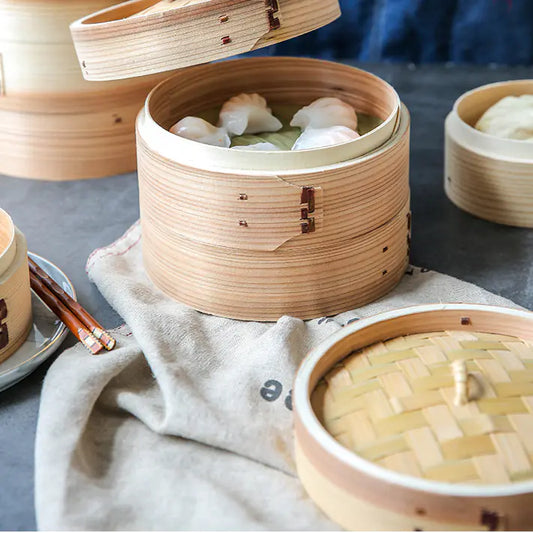 High-Quality Bamboo Steamer