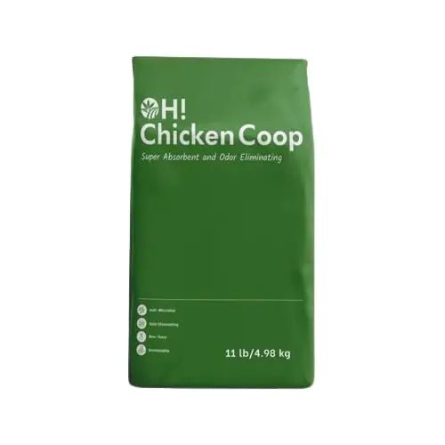 Oley Hemp Natural Hemp Bedding for Chickens - Premium USDA Organic Coop Bedding Promotes Cleanliness Comfort & Sustainability - Odor-Resistant - Ideal for Small Pets Too
