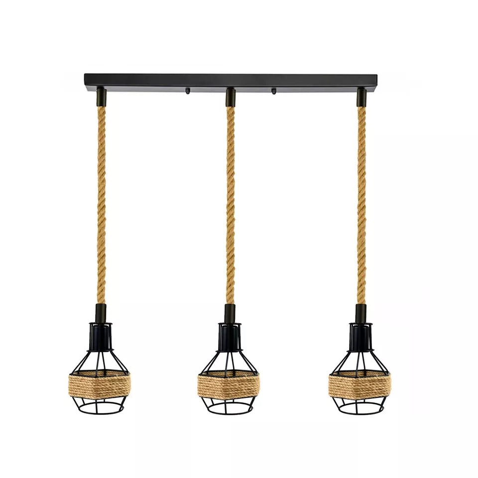 Hemp Design Kitchen Lights For Over Table~5582-7