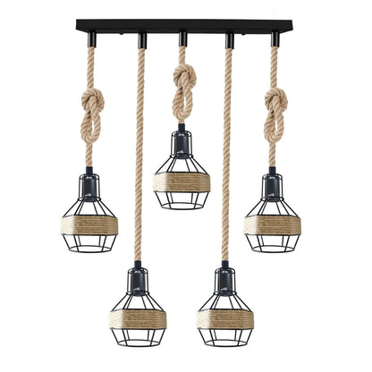 Hemp Design Kitchen Lights For Over Table~5582-8