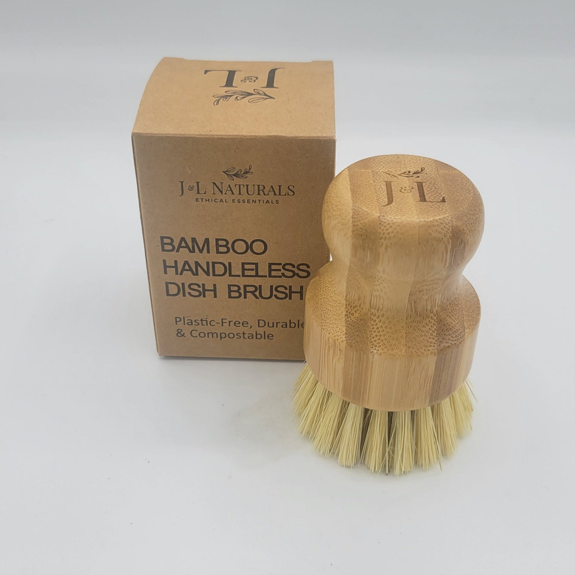 Bamboo Hand Dish Brush-2