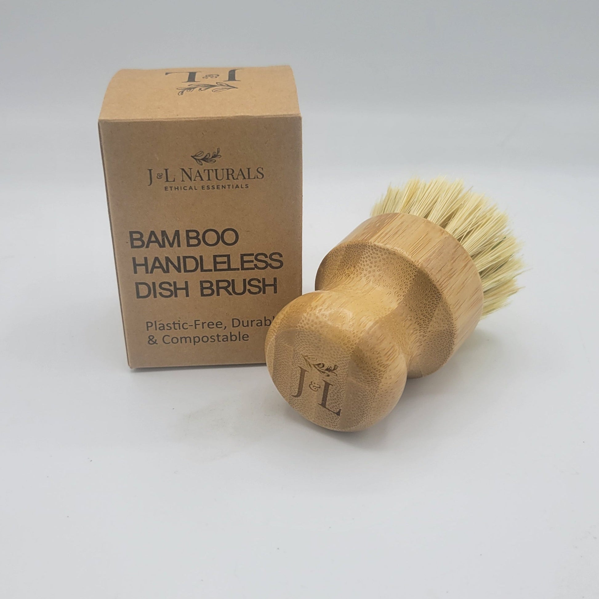 Bamboo Hand Dish Brush-3