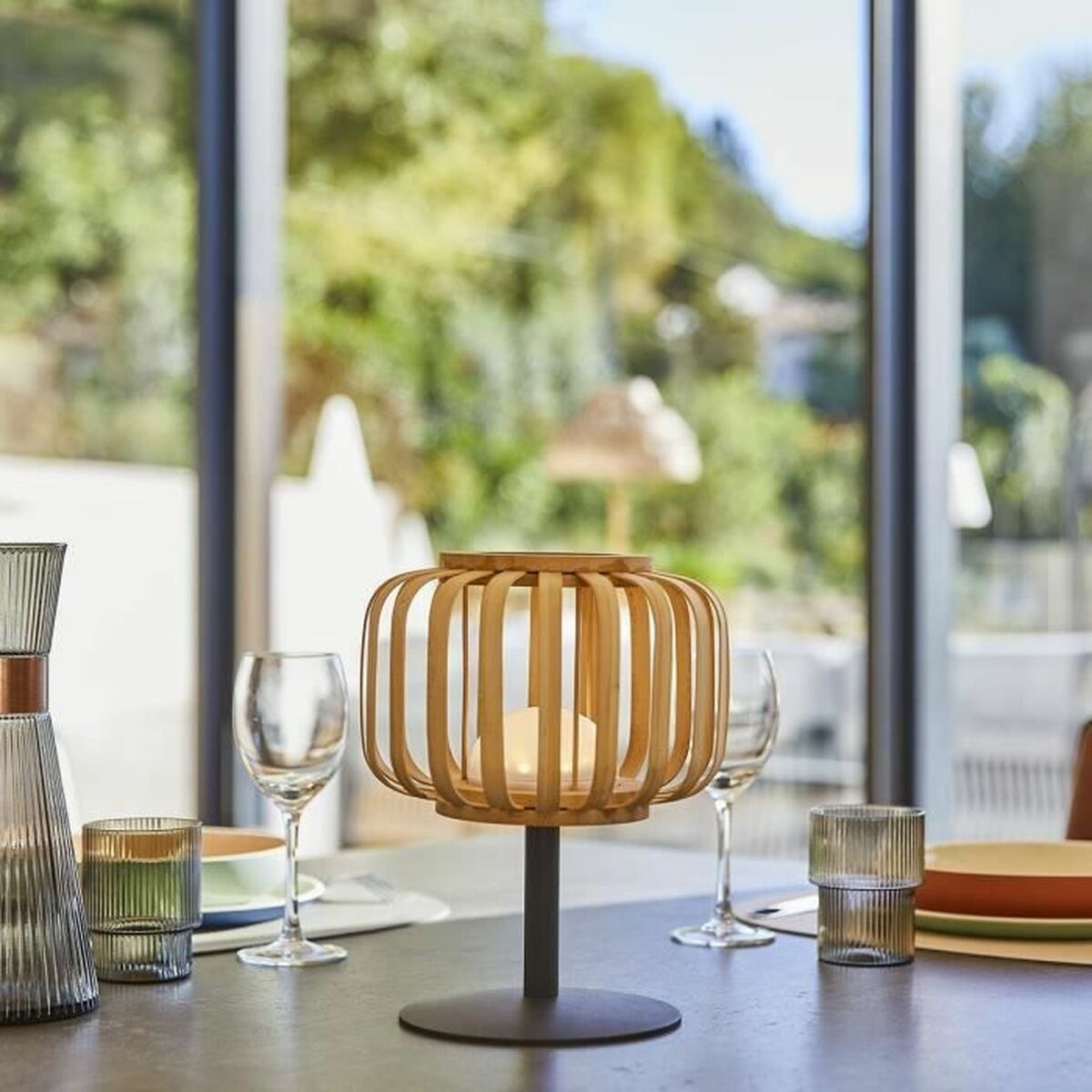 Desk lamp Lumisky Standy Mini Bamboo-2