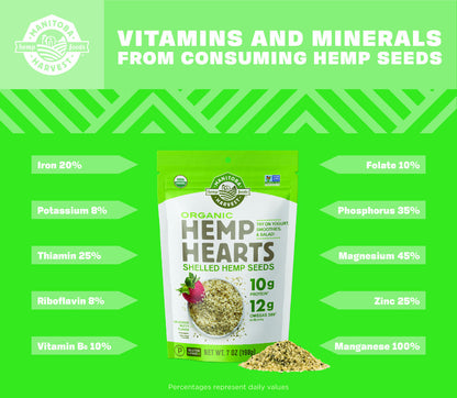 Manitoba Harvest Organic Hemp Seed Nut (1x12 Oz)-2