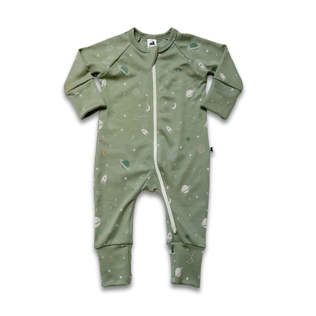 Bamboo Baby Zipper Sleeper