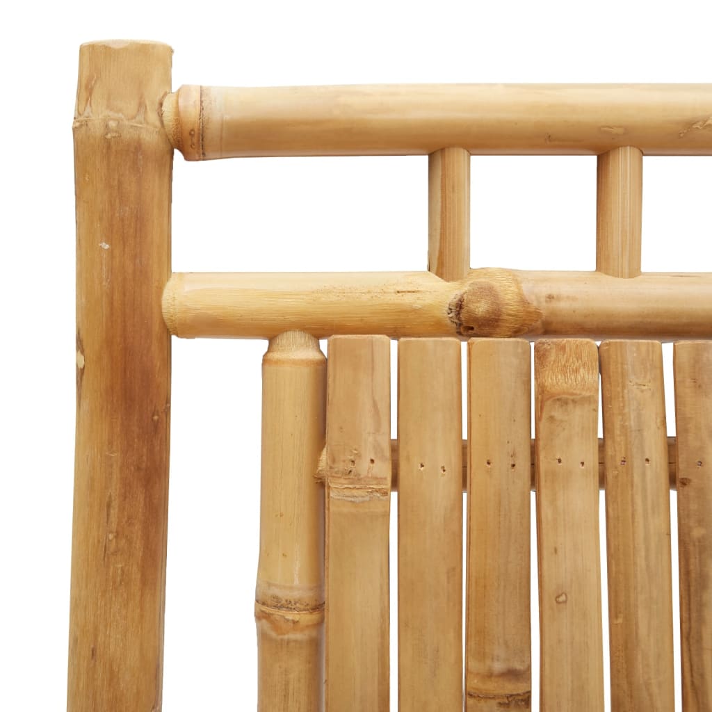 vidaXL 3 Piece Bistro Set Bamboo-3