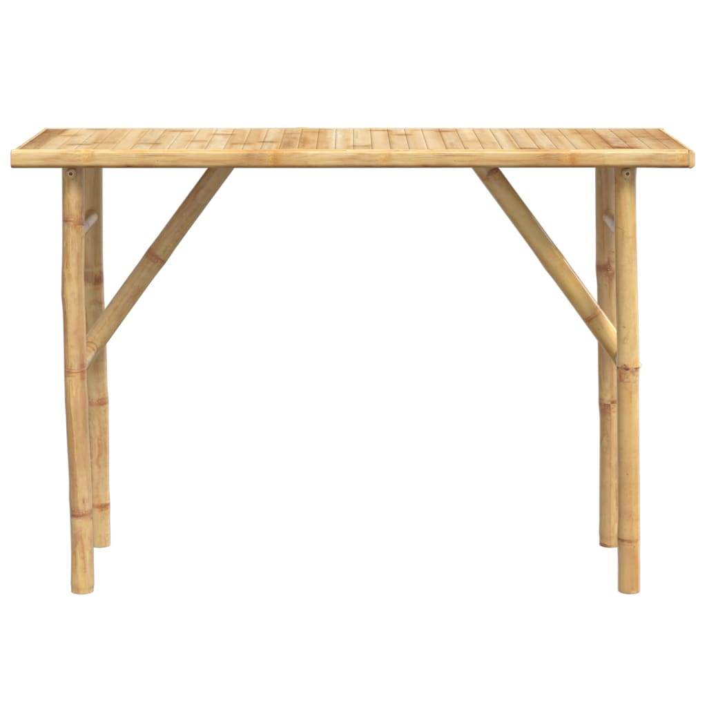 vidaXL Console Table 115x39x72" Bamboo-2