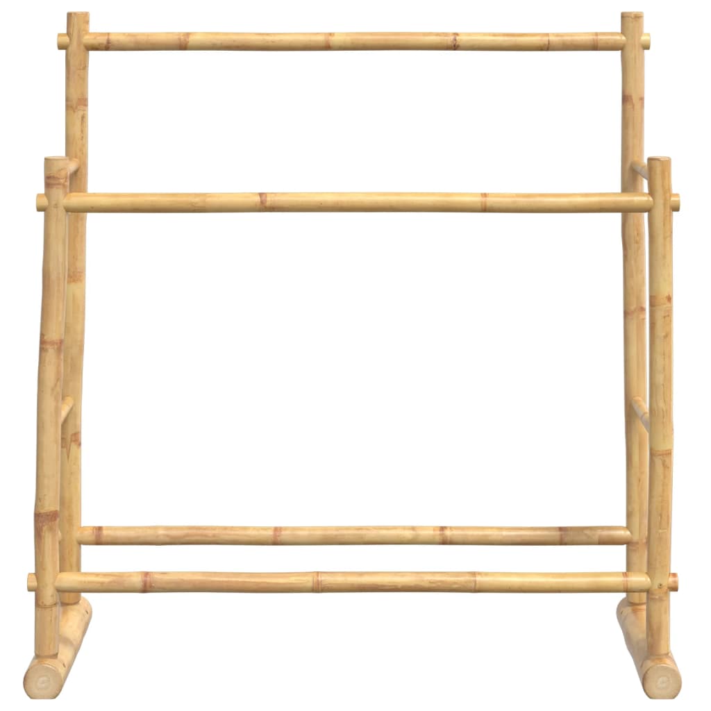 vidaXL Clothes Rack 39.4"x11.8"x39.4" Bamboo-2