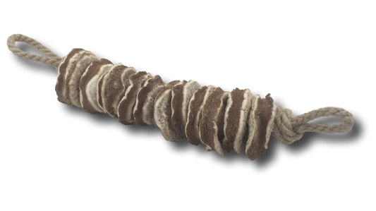 Sweet Potato Dog Chew on Hemp Rope - Large Non GMO Product of The USA (Large)