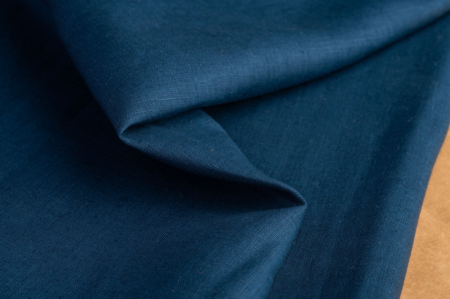 Midnight Blue Hemp Fabric | 170gsm | Curtain Fabric | Apparel Fabric | By The Metre-2