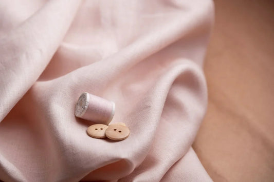 Organic Hemp Fabric - Milky White | 170gsm | 147cm |  Curtains, Home Furnishings & Clothing-1