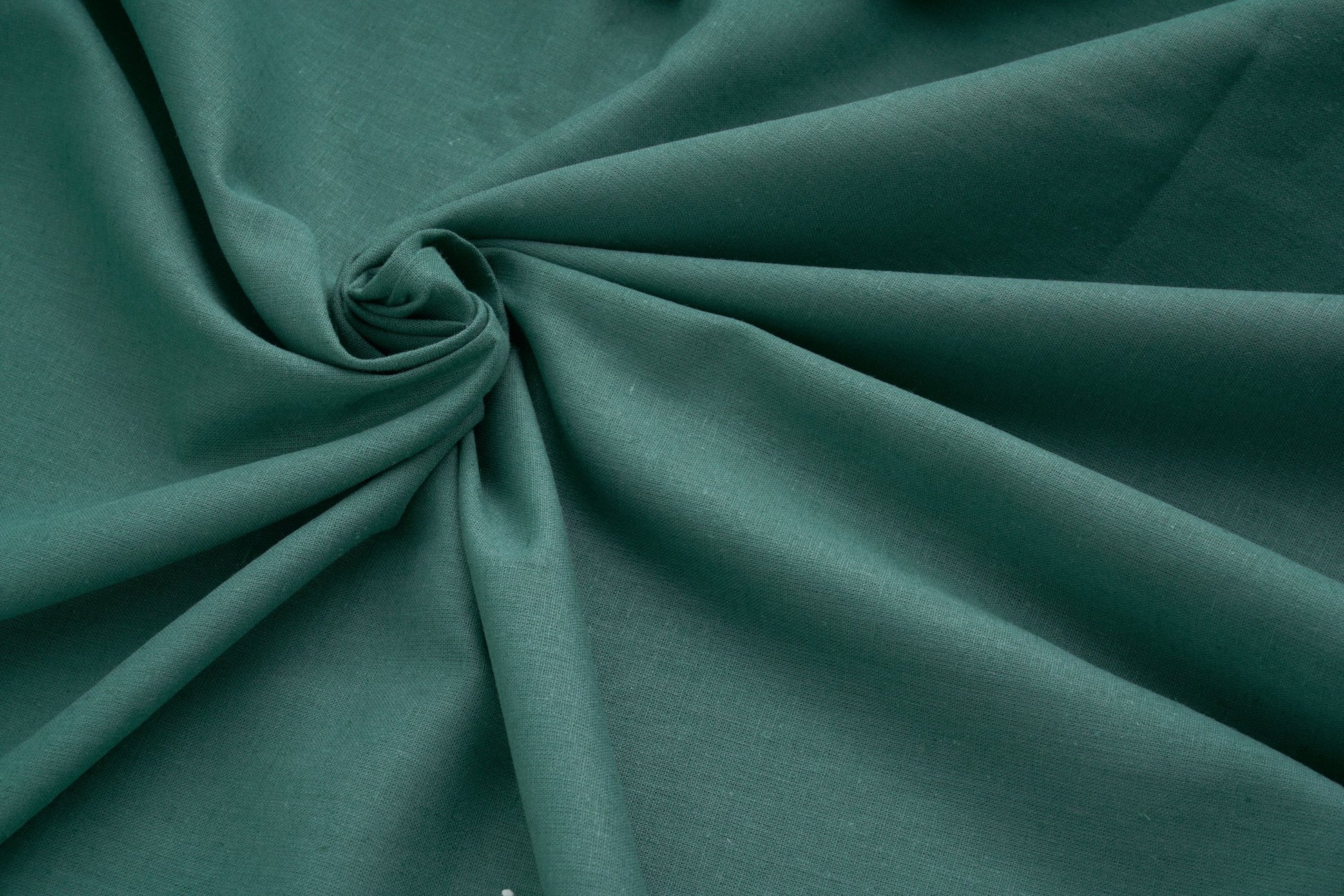 Teal Organic Hemp Fabric | 155gsm | Extra Wide (254cm) | GOTS Certified-3