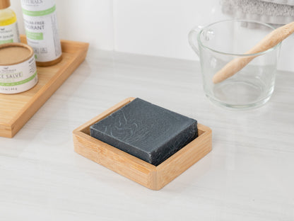 Slotted Wood Soap Dish-3