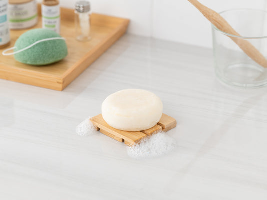 Square Wood Soap Dish-1