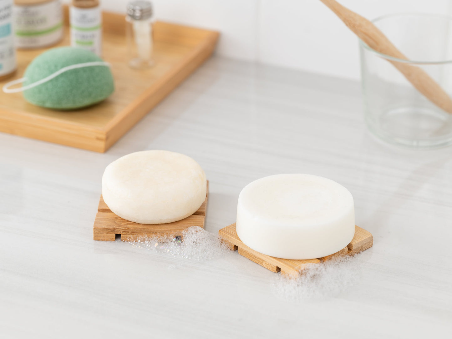 Square Wood Soap Dish-2