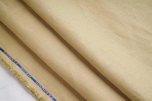 Sand Hemp Fabric | Organic | 145gsm | 147cm Wide | GOTS Certified-0