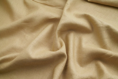 Sand Hemp Fabric | Organic | 145gsm | 147cm Wide | GOTS Certified-2