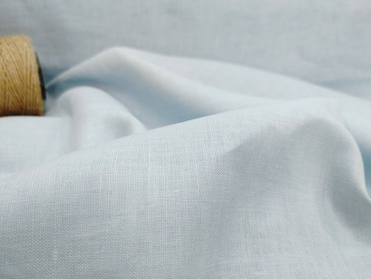 Light Blue Hemp Fabric | 155gsm | 147cm | Organic | Sold by Metre-0