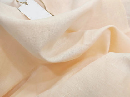 Light Peach Hemp Fabric | Organic | 155gsm | 147cm Wide | GOTS Certified-2