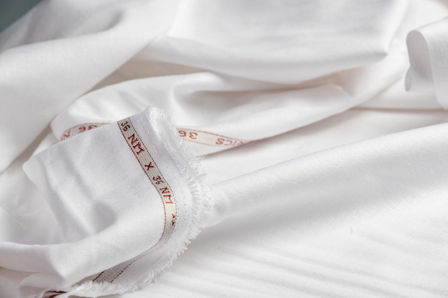 White Hemp Fabric | 100% Organic, 145gsm, 147cm Wide | Curtains, Clothing, Table Linen | GOTS Certified-1