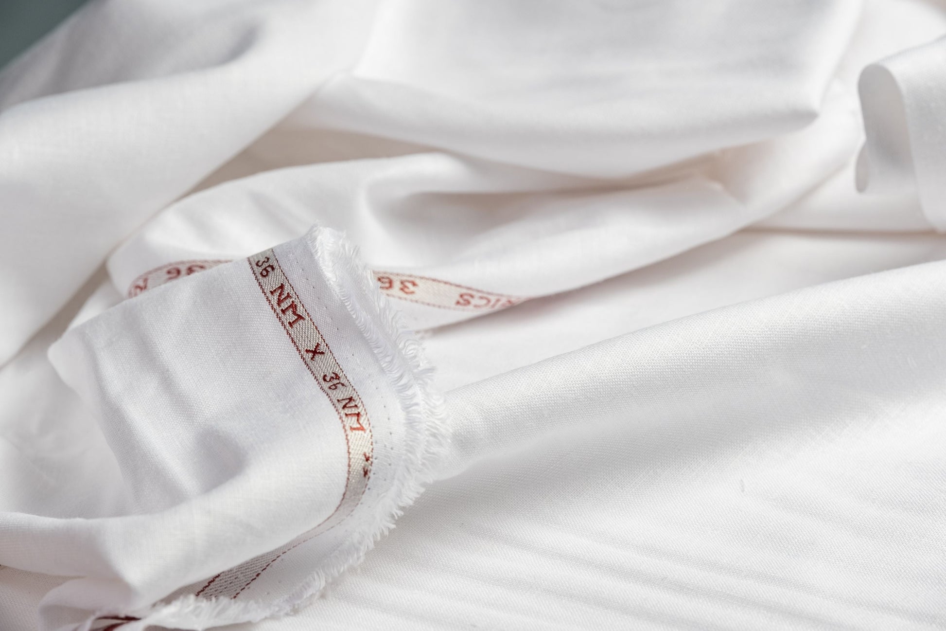 White Hemp Fabric | 100% Organic, 145gsm, 147cm Wide | Curtains, Clothing, Table Linen | GOTS Certified-1