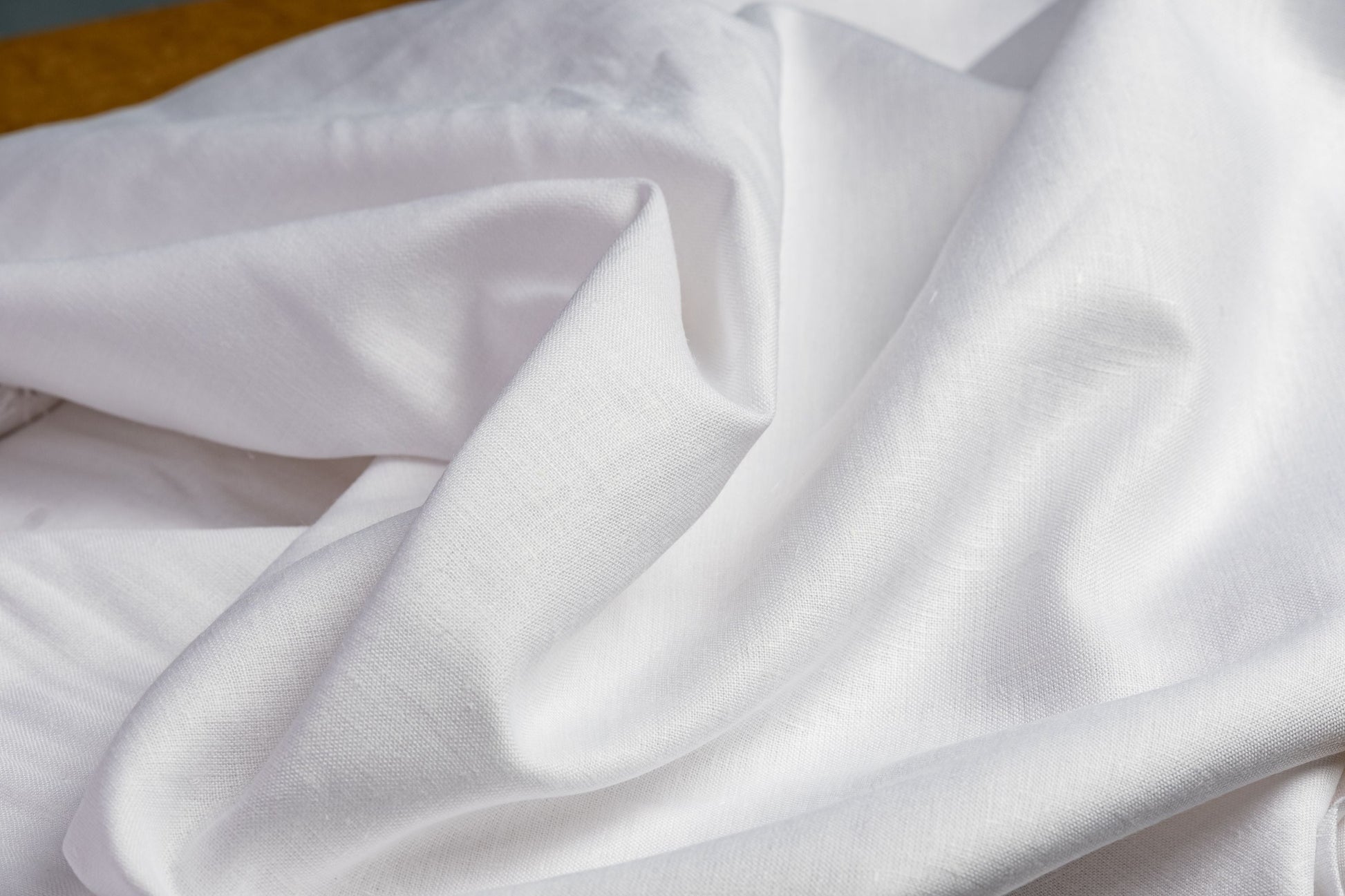White Hemp Fabric | 100% Organic, 145gsm, 147cm Wide | Curtains, Clothing, Table Linen | GOTS Certified-2