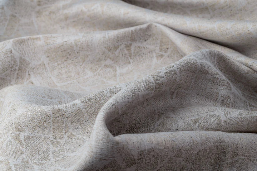 Organic Hemp Fabric - Natural | Stone Pattern | 145gsm | Textured Weave-3