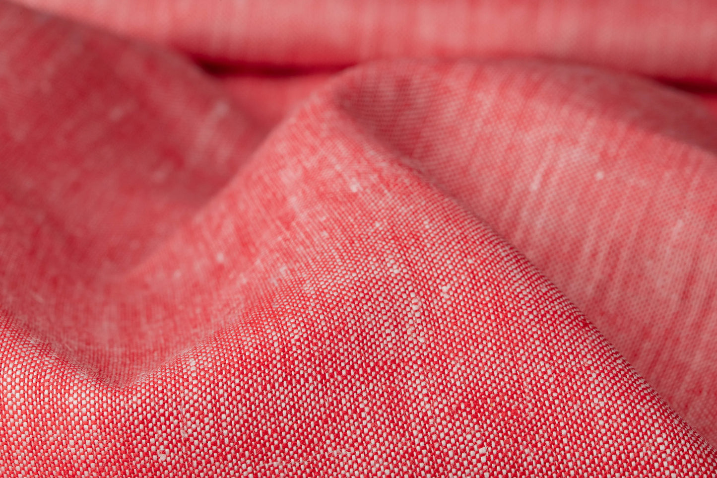 Scarlet Red Hemp Fabric | Organic | 155gsm | 147cm Wide | GOTS Certified-2