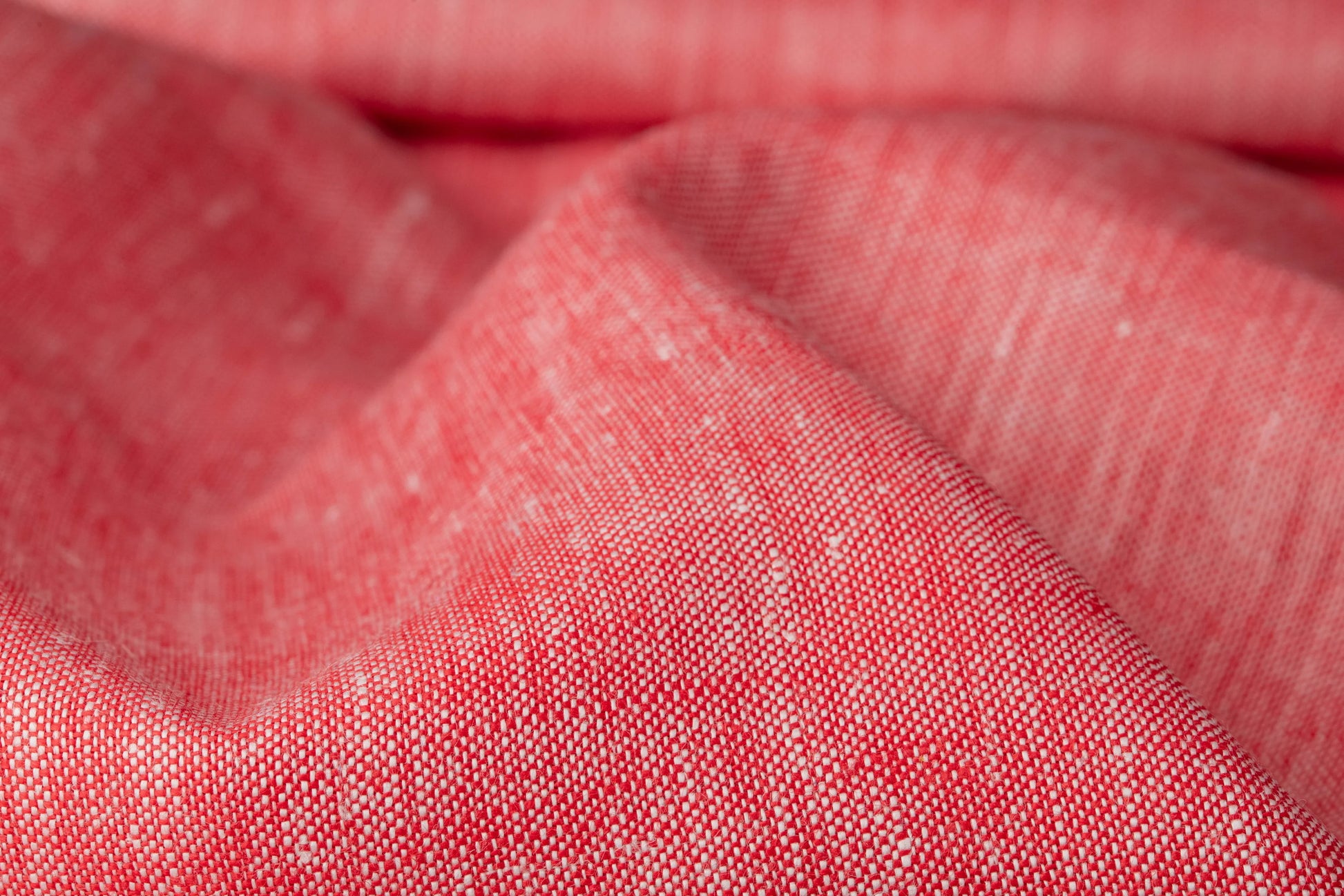 Scarlet Red Hemp Fabric | Organic | 155gsm | 147cm Wide | GOTS Certified-2