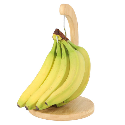 MegaChef Bamboo Wood Banana Hanger-0