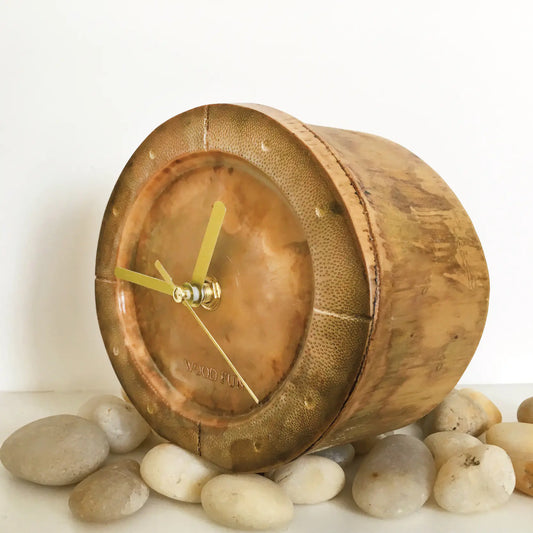 Custom Wooden Bamboo Minimalist Decorative Clock