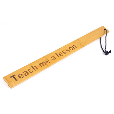 Bamboo Paddle Teach Me A Lesson-0
