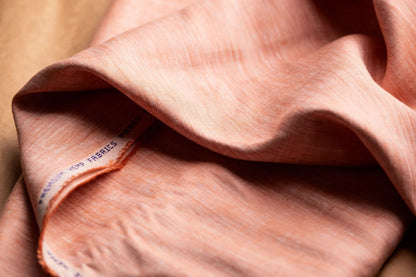 Burnt Orange Hemp Fabric | Organic | 155gsm | 147cm Wide | GOTS Certified-0