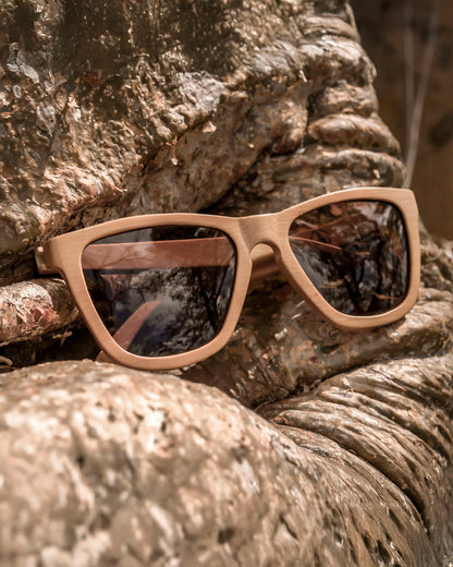 Reverse Ra | Polarized Bamboo Sunglasses-0