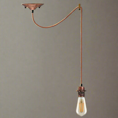 E27 Modern Hanging Hemp Rope Retro Lamp ~5804-3