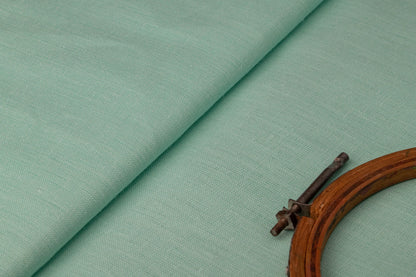 Mint Green Hemp Fabric | Organic | 155gsm | 147cm Wide | GOTS Certified-2
