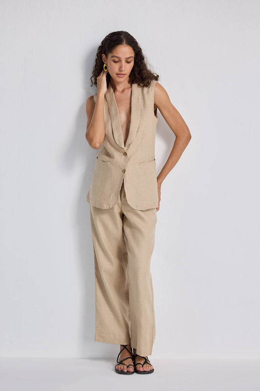 Wide Leg Pants in Hemp-1