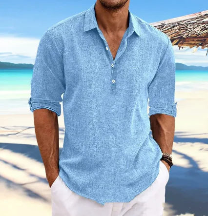 Men's Hemp Long Sleeve Shirt