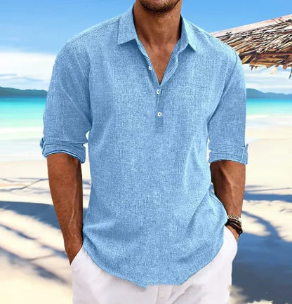 Men's Hemp Long Sleeve Shirt