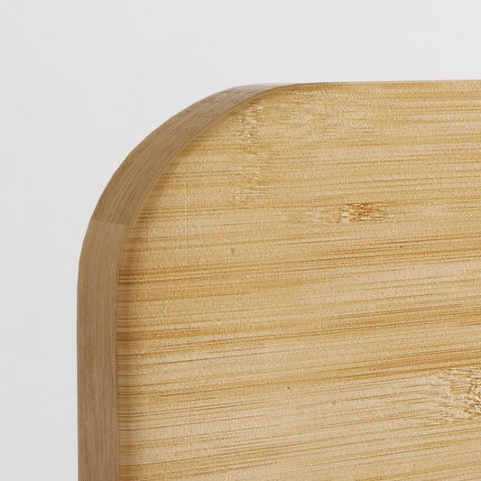 Natural Bamboo Headboard For Full Bed Easy Setup-0