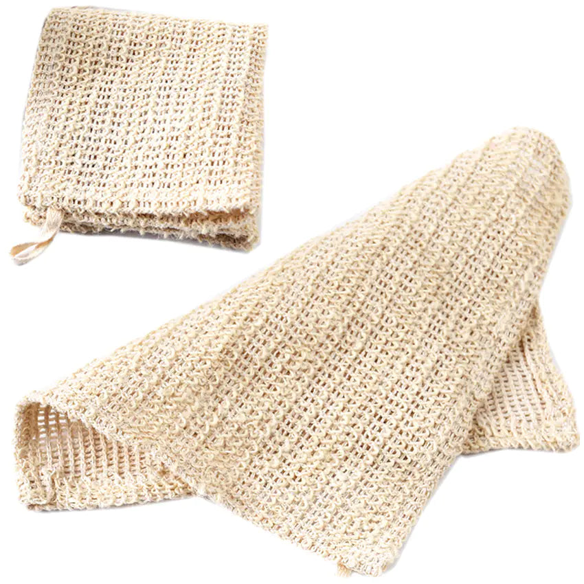 Handmade Soap Bag with Hemp and Ramie for Home Use