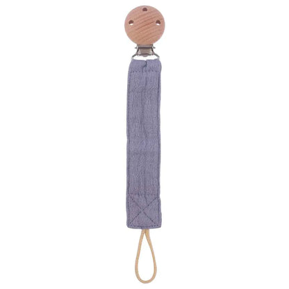 Beech Pacifier Clip for Soothing Baby - Cotton & Hemp