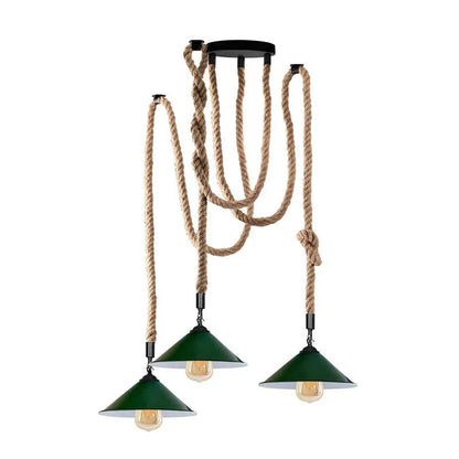 Hemp Rope Pendant Lights for Kitchen Island ~5079-2